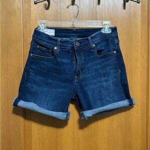 GAP Dark Blue Jean Shorts for Women